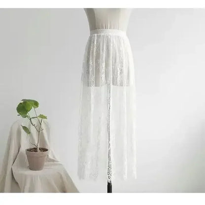 Fashion Basic 2025 Underskirt Female Half Length Skirt Lace Slip Innerwear Short Skirt Women Half Slip Dress Petticoat