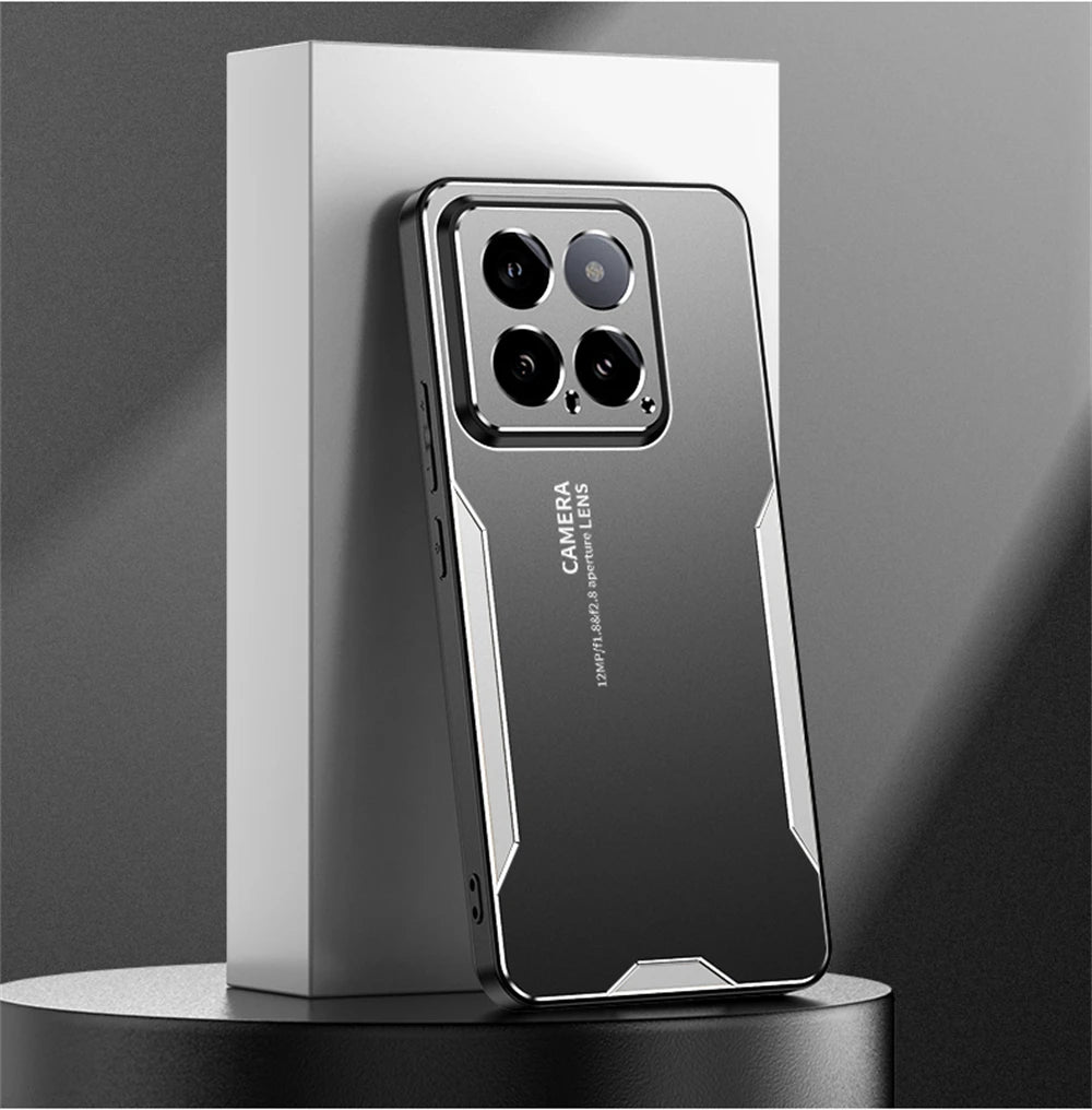 ShockProof Alloy Metal Case For Xiaomi 17T 15T 13T 14T 12T 11T 12X 15 14 13 12 Mi 11i 17 Pro Max Silicone Back Cover Shell Cases