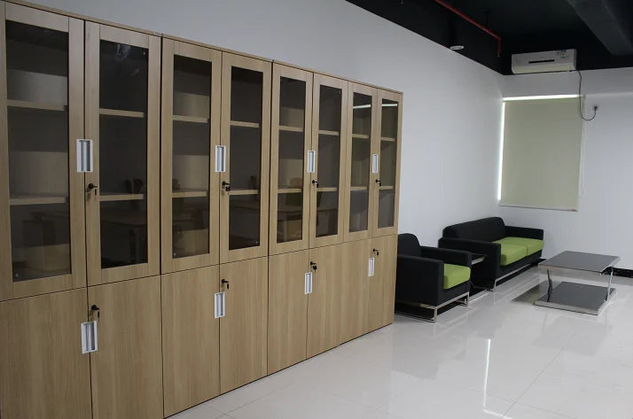 Customization Factory Direct Selling Locker Office Furniture  Locker File Cabinet Wooden Storage Cabinet