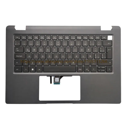 New For Dell Latitude 3440 3450 E3440 E3450 Palmrest with Backlit Keyboard 0R2DCD R2DCD (Black) 14”