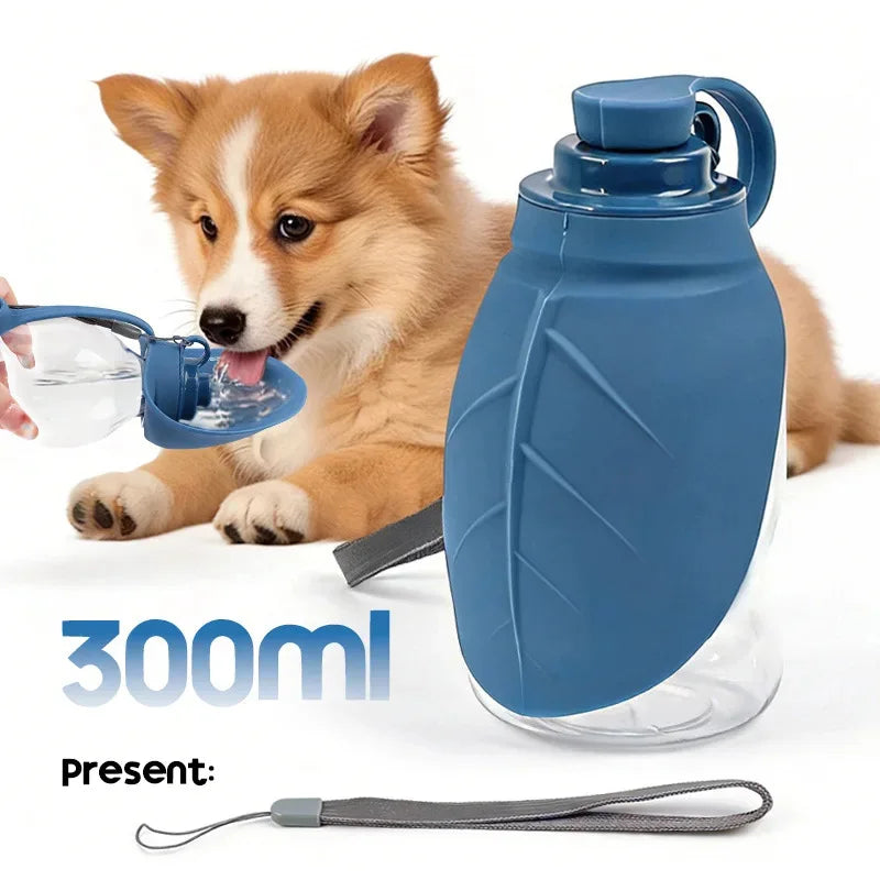 300ml Dog Kettle Water Supply Outdoor Portable Travel Drinking Fountain Water Bottles Pet Products For Large Medium Small Dogs