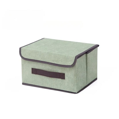 Fold Non Woven Fabric Storage Box Gray Home Supplies Clothing Underwear Sock And Kid Toy Storage Organizer Cosmetics