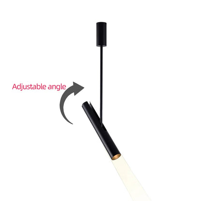 LED Chandelier With Adjustable Angle Spotlight Coffee Shop Restaurant Decoration Ceiling Light Minimalist Bedroom Bedside Lamp