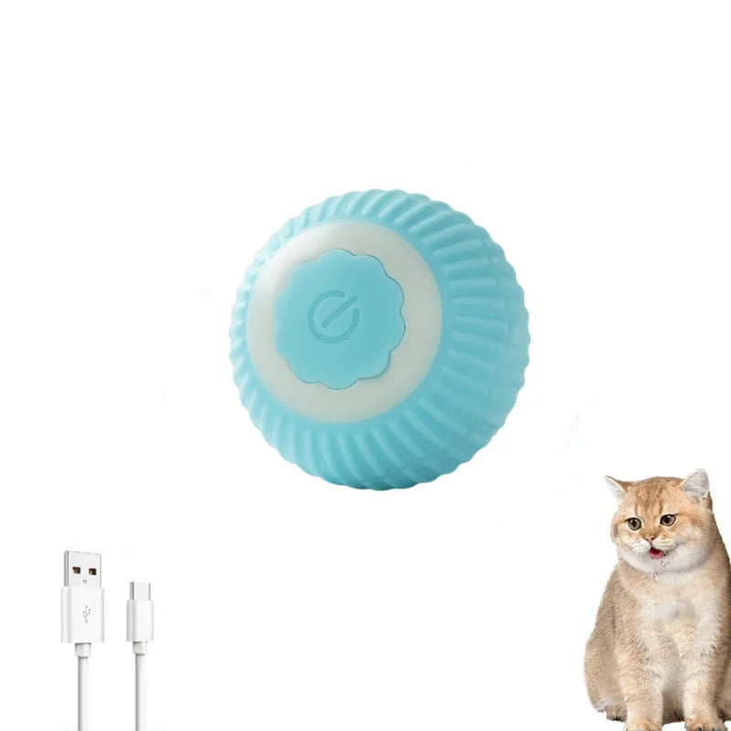 Pet Cat Toys Intelligent Rolling Ball Soothing Ball Artifact Teasing Cat Toys Dust Free Pet Supplies