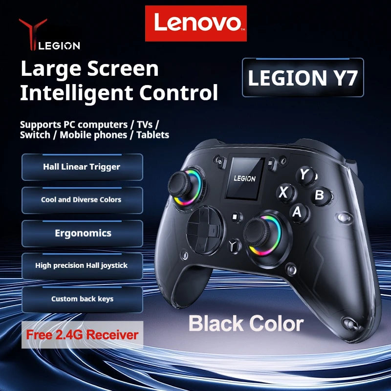 Lenovo Y7 LEGION Controllers for Switch 2 Lite Wireless Remote Gamepad For Joystick Controllers For Switch Screen Menu Display