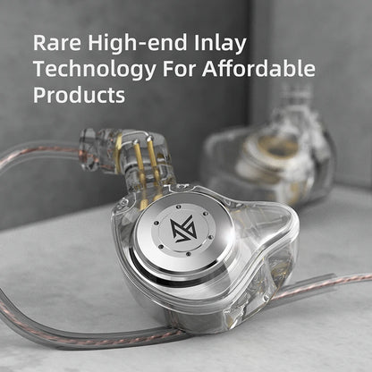 KZ EDX PRO Headphone Metal Wired Earphone HiFi Bass Music DJ Earbuds In Ear Monitor Game Headset With Microphone Audifonos