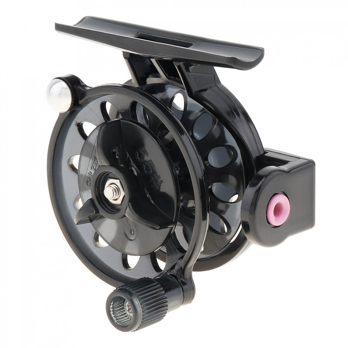 Mini Winter Ice Fishing Reel Ultralight 50mm 55mm 60mm Hand Reel Fly Fishing Line Wheel Carp Spool Pesca  Tackle