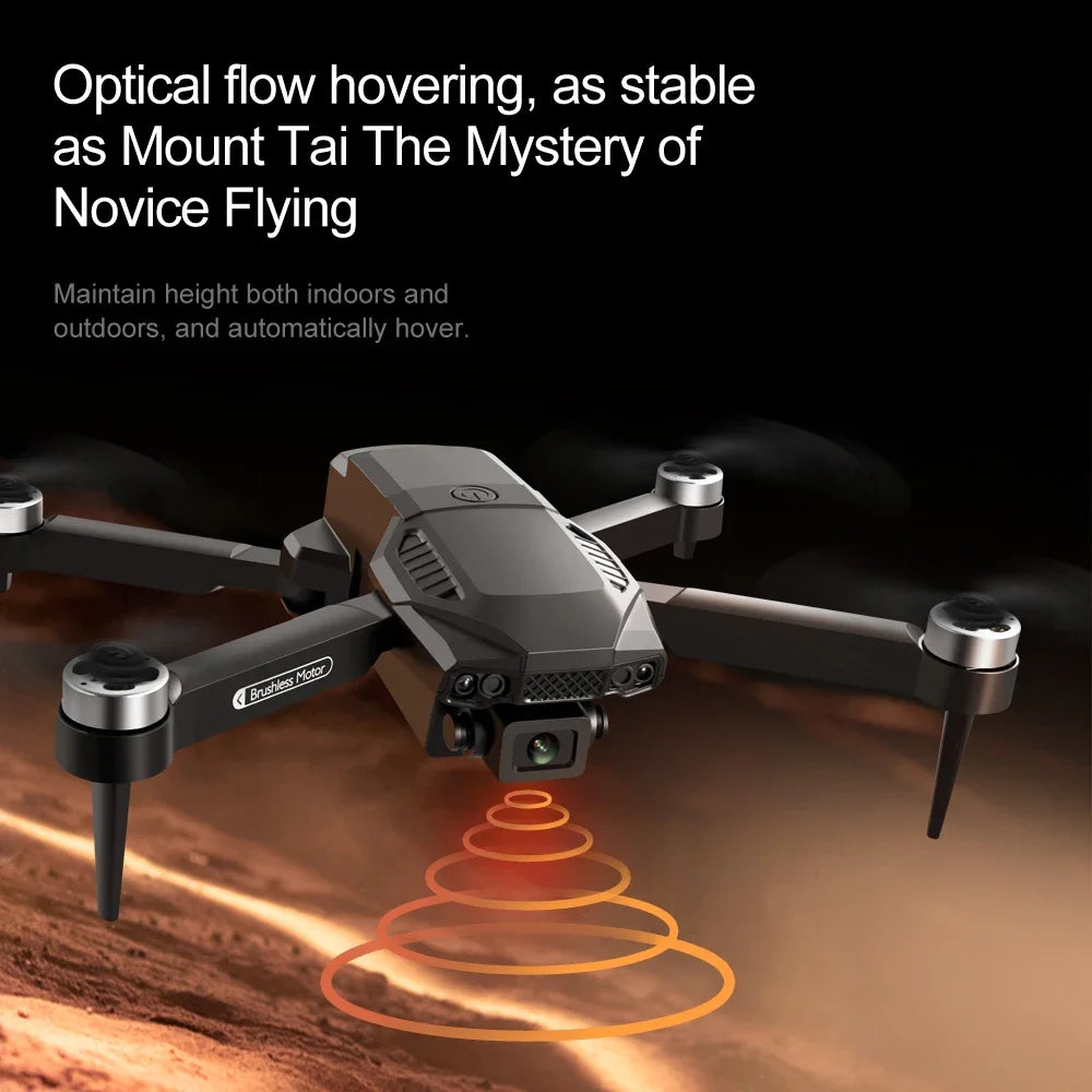 F198 Brushless Drone Optical Flow Positioning Dual Camera Aerial Quadcopter Remote Control Aircraft New Year Children's Toy
