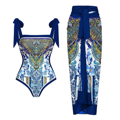 2023 New Arrival Push Up Women Bikini Set Floral Printed Ruffle Bikinis Strappy Bandage Swimwear Brazilian Biquini Bathing Suit