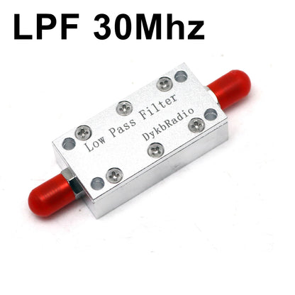 Low Pass Filter LPF 30M 100M 200M 500M LC Filter For Radio Amplifier audio signal RF ShortWave FM VHF UHF walkie-talkie noise