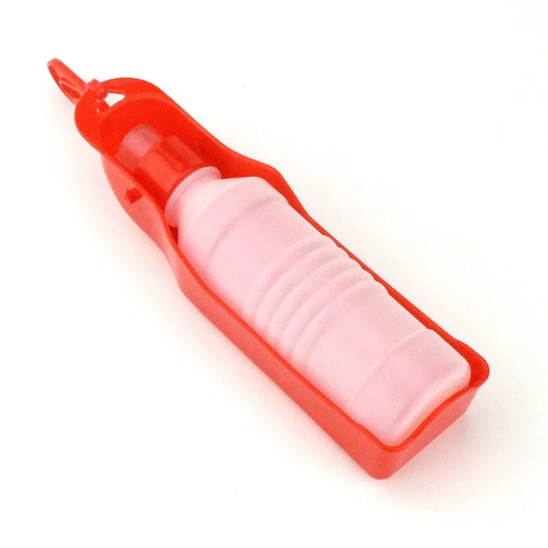 Portable Pet Dog Water Bottle Outdoor Feeder Dispenser Drinking Bowl for Small to Large Dogs And Cats - Pet Supplies