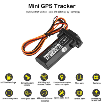 Car GPS Vehicle Tracker AGPS Positioning Online Real Time Tracking Finder
