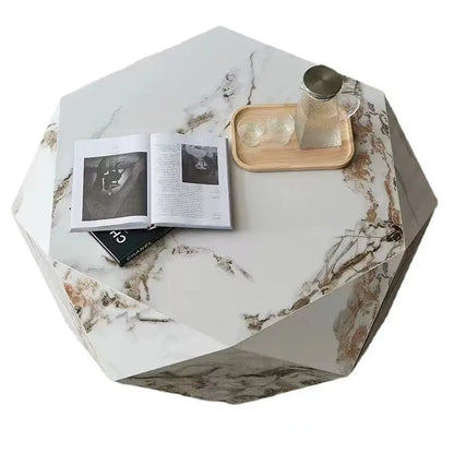 Living Room Furniture Light Luxury Modern Marble Coffee Table Tea Table for Living Room