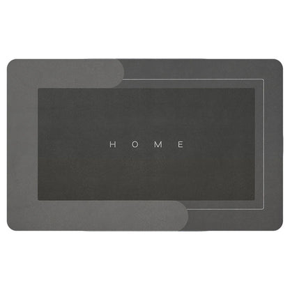 Absorbent Floor Mat Quick Drying Bathroom Mat Non-slip Floor Door Carpet Easy To Clean Home Oil-proof Kitchen Mat