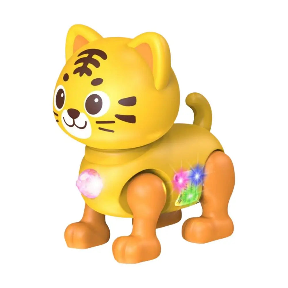 Children Electronic Pets Music Toy Cartoon Electric Vocal Toy Tiger Toys With Sound Flash Lighting Sing Dance for Girls Boy Gift
