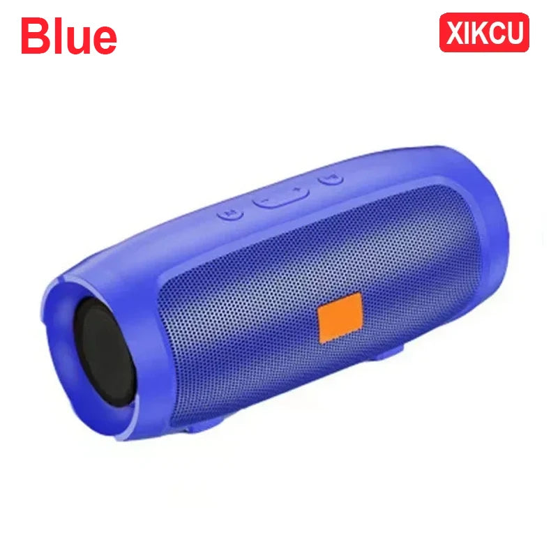 XIKCU Dual Speaker Bluetooth Speaker Stereo Outdoor Tfusb Playback Fm Voice Broadcasting Portable Subwoofer 50 Wireless Speaker
