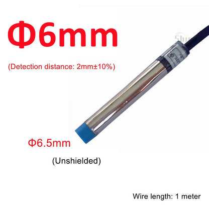 Approach Sensor 4mm 6mm M5 M10 14 M16 M20 22 Black Proximity Switch Inductive Proximity Sensor Detection Switch NPN PNP DC AC