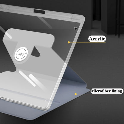 Rotation Acrylic Case For Kindle Scribe 2024 2022 Case 10.2 inch PU Leather Auto Wake Sleep Ebook Cover Funda with Pencil Holder