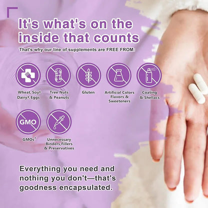 Women’s 50+ Complete Multivitamin - Supports Brain, Heart, Digestive and Immune System Health and Boosts Metabolism