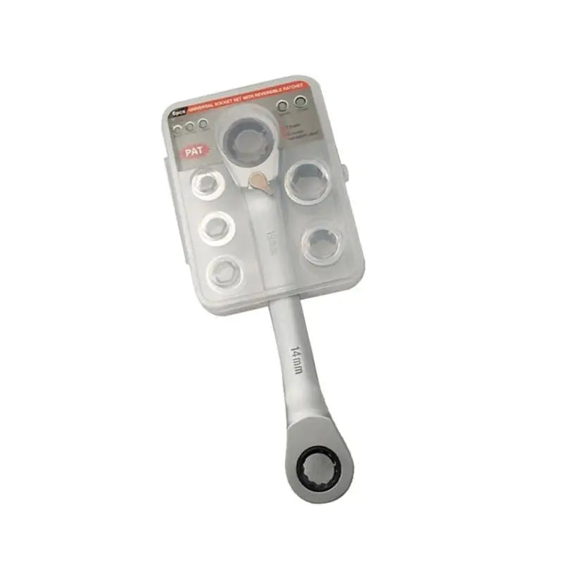 652F Stable Double Head Ratcheting Wrench With Quick Releases Mechanism For Easy Use
