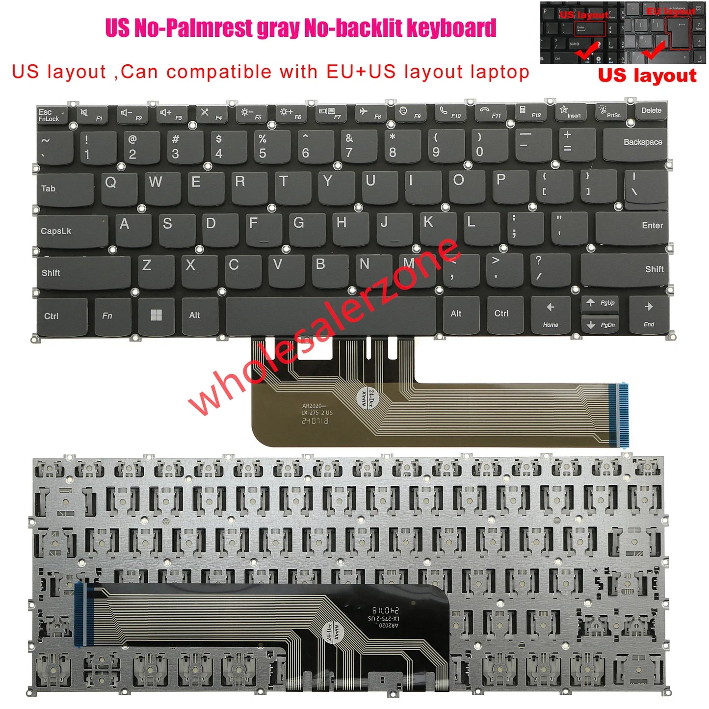 New for Lenovo ThinkBook 14 G4,14 G4 IAP,14 G4 ABA,ThinkBook Yoga 14s,14s Yoga ITL,14s Yoga G2 IAP series laptop US Keyboard