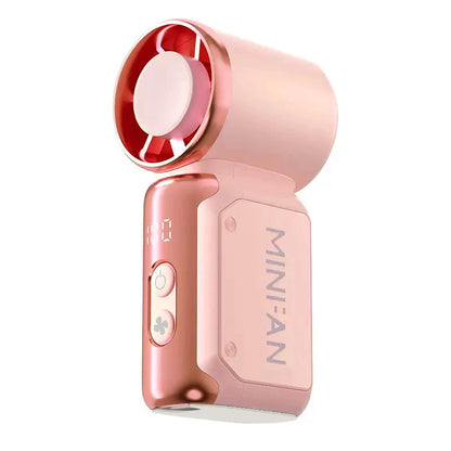 Handheld Small Fan, Portable Mini Bladeless Electric Fan, USB Charging Pocket Portable Fan, Suitable for Outdoor and Travel Use