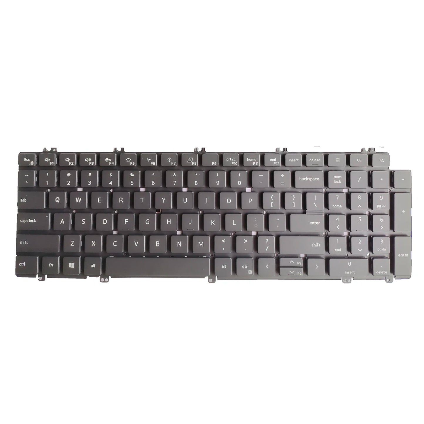 US Keyboard Backlit for Dell Latitude 5520 5521 5530 5531 Precision 3560 3561