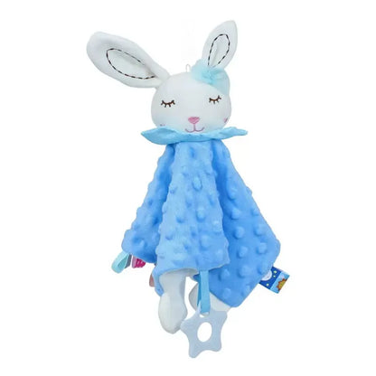 Elephant Baby Comforter Blanket Soft Appease Towel Baby Rattle Animals Toys Soothe Reassure Sleeping Towel Lathe Hang Toddler