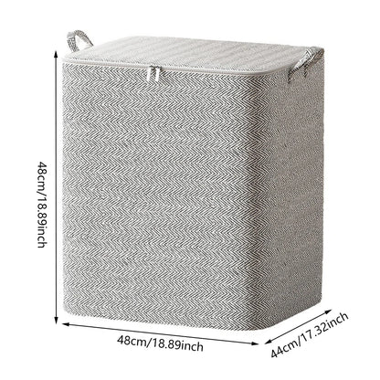 Stereoscopic Storage Boxes Household Storage Boxes Organizing Boxes Fabric Foldable Large Capacity Dust-proof Closet Storage