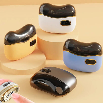 Electric Nail Clipper Polisher, Electric Nail Polishers With Light , File Organizers, for Adult Baby Fingernail Toe Scissors