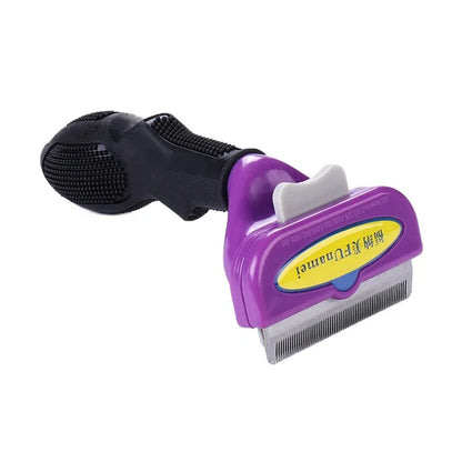 Pet Grooming Brush for Cats And Dogs - Hair Removal Comb Massage Cleaning Tool for Cat Hair Remover Shedding Control