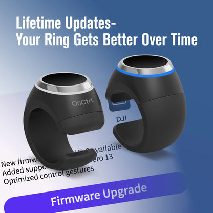 Wireless Finger Remote for Action Cameras. Gesture control for one-click shoot & record. Equipped with 3 clips for different