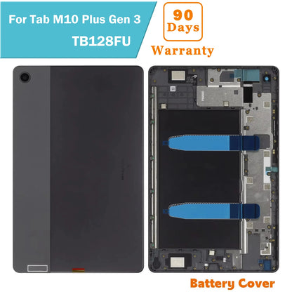 For Lenovo Tab M10 Plus Gen 3 TB128FU TB128XU Battery Cover Back Case Accessory Replacement