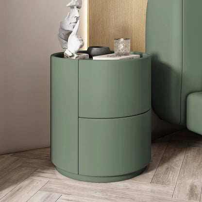 With Storage Narrow Nightstands Round With Drawers Bedroom Design Nightstands Tall Luxury Table Chevet Chambre Modern Furniture