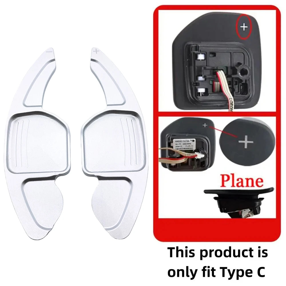 Paddle Shifter for Seat Alhambra Ateca Leon4 5F FR Cupra Car Steering Wheel Paddles Extend DSG Stickers for Seat Leon 2021 Mk4