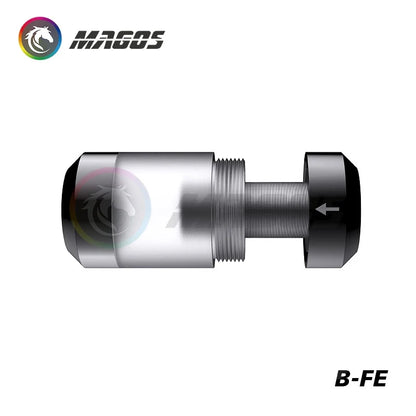 B-FE Aluminum Water Filter with High Flow Rate & Low Water Resistance, 0.058MM 250 Mesh Ultra Dense Filter Net