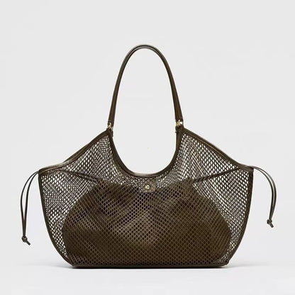 NEW PU Leather Wing Tote Bag Roomy Cluth Bag Large Capacity Buckle Woman Luxury Designer Travel Shoulder Bags Shopper Handbag