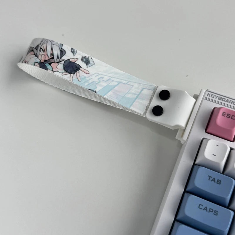 Fashion Keyboard Ribbon Mechanical Keyboard Strap Universal Personalized Anime Keyboard Ribbon Keyboard Decor Accessories