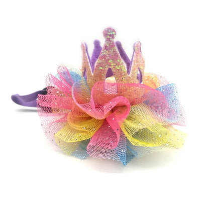 New Pet Dog Hat Mesh Cat and Dog Crown Birthday Party Hat Big Dog General Pet Supplies