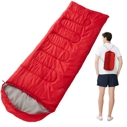 Single Person Emergency Sleeping Bag Adults Thickened Warm Portable Outdoor Camping Equipment Spring Autumn
