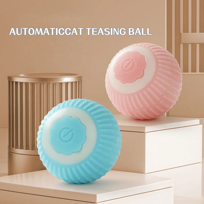 Pet Cat Toys Intelligent Rolling Ball Soothing Ball Artifact Teasing Cat Toys Dust Free Pet Supplies