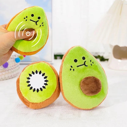 Pet plush toy,  sound-making, teeth grinding, teeth cleaning, boredom relief, for small dogs, cats, durable chew toy, 1 piece