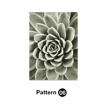 Nordic Home Decor Peace Nature Green Botanical Wall Posters and Prints Canvas Painting Art Pictures for Living Room Wall Decor