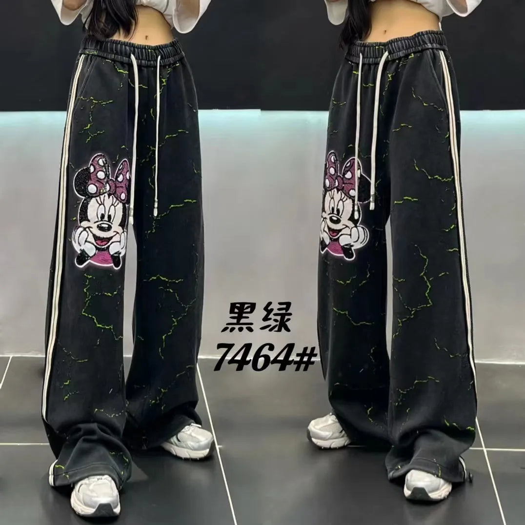 Original Design Sense Long Slacks 2025 Autumn New Fashionable Loose Casual Pants Ladies With Draped Straight Wide-Leg Trousers