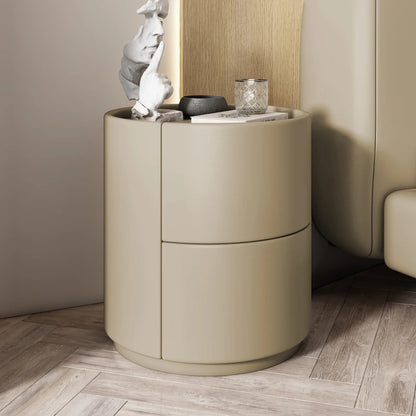 With Storage Narrow Nightstands Round With Drawers Bedroom Design Nightstands Tall Luxury Table Chevet Chambre Modern Furniture
