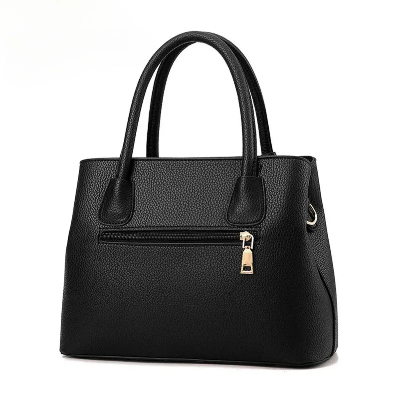 New luxury women's leather bag, well-known designer brand handbag, women's handbag wallet, fashionable shoulder bag