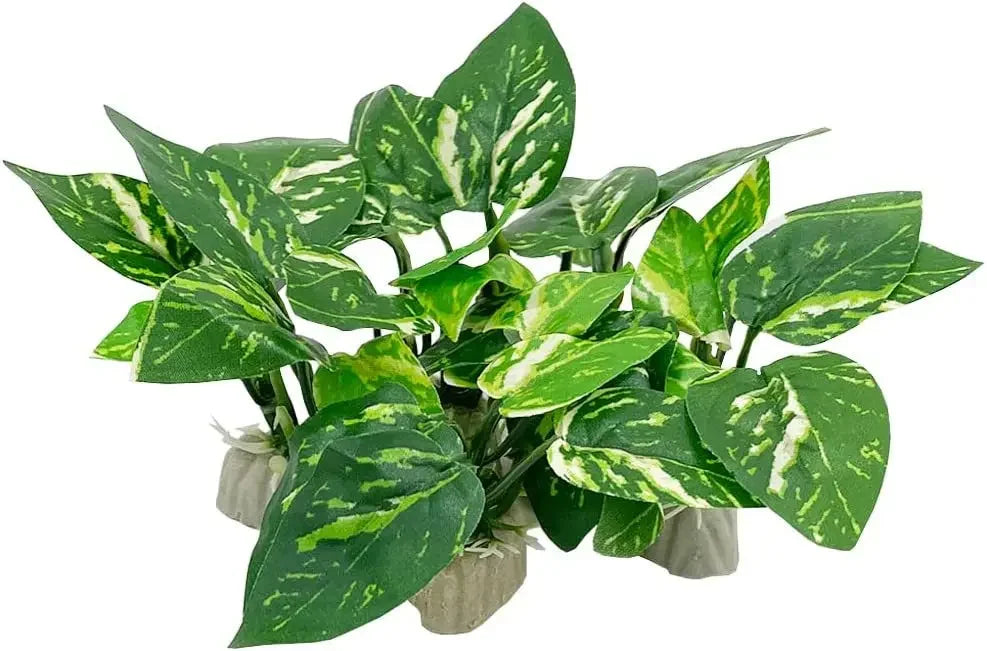 Aquarium Ornaments Simulation Plants Fish Tank Landscaping Decorations Plastic Water Plants Flowers Trees Rocks Accessories