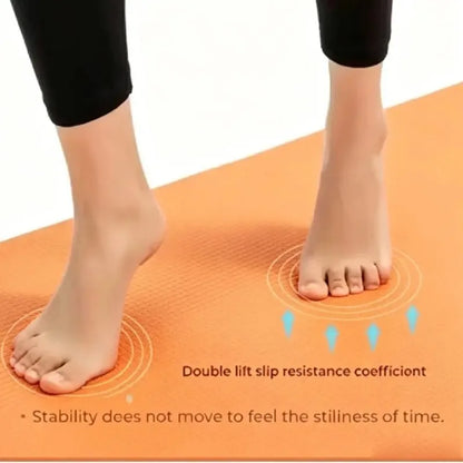 180x50cm Foldable Non-slip Pilates Yoga Mat Thick Portable Travel Fitness Exercise Pad For Exercise Yoga And Pilates Gymnastics