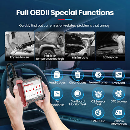 THINKSCAN PLUS S7 S6 S4 OBD2 Scanner ABS/SRS/TRANMISSION/ENGINE Code Scanner Live Data Diagnostic Tool Multi Services Scan Tool