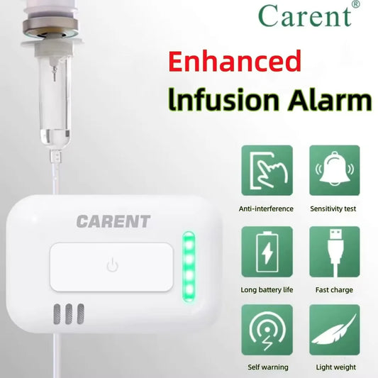 Charging Upgrade Automatic Infusion Alarm Fluid Reminder Sensor Care Device Automatic Drip-Feeding Sound Alarm Care Health Care
